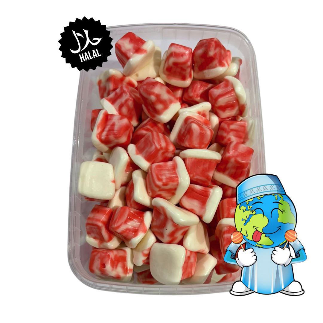 Yoghurt Aardbei Gummies (Zoet)