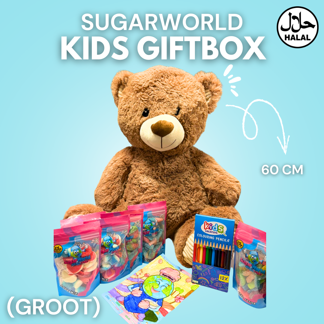Kids Knuffelbeer Giftbox
