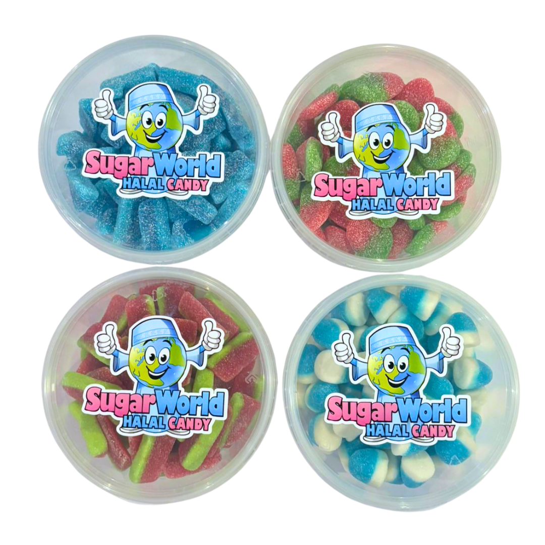 SugarWorld’s Classic Uitprobeerbox (Zoet & Zuur) (1,6 kg)