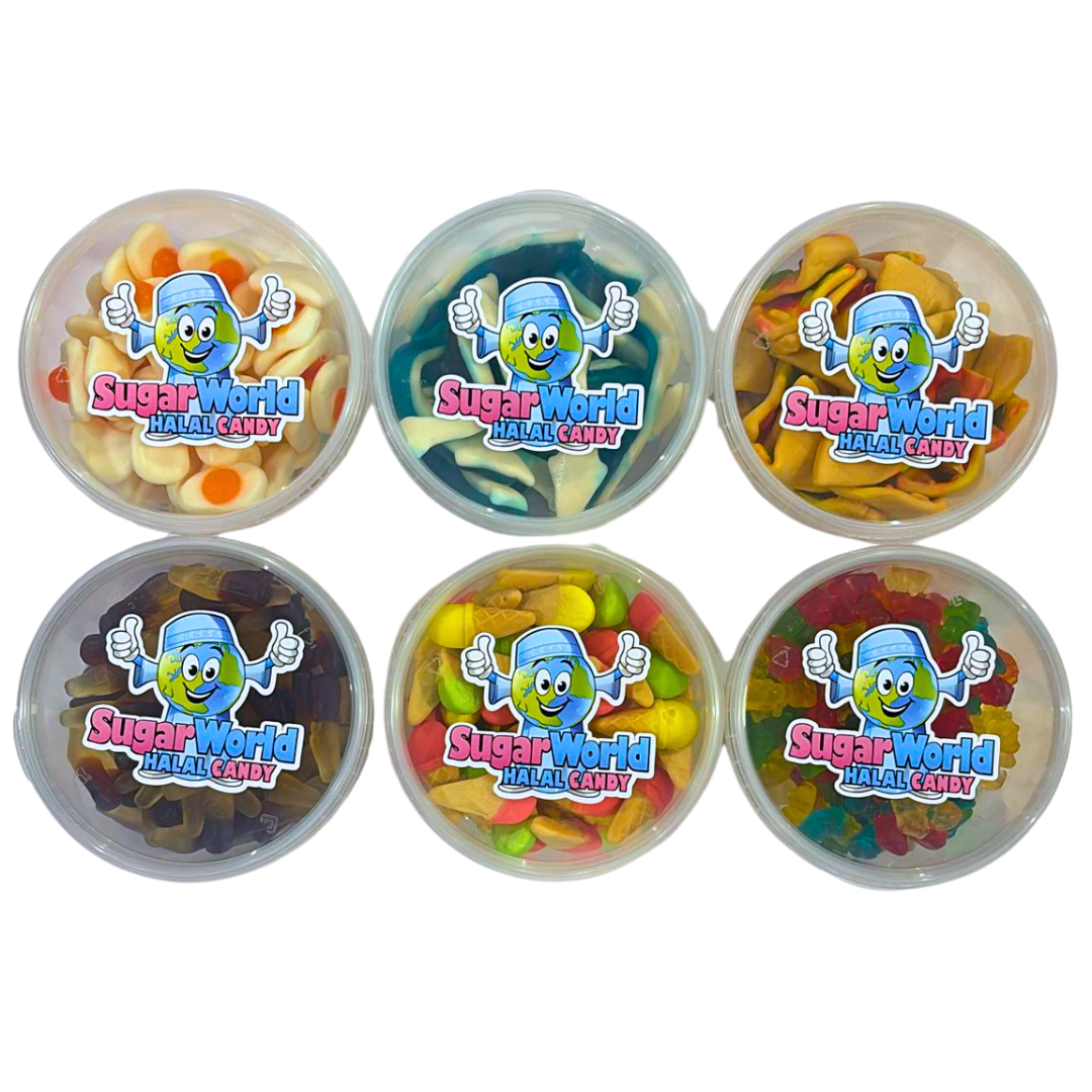 Gummy Uitprobeerbox (Zoet)  (2,4 kg)