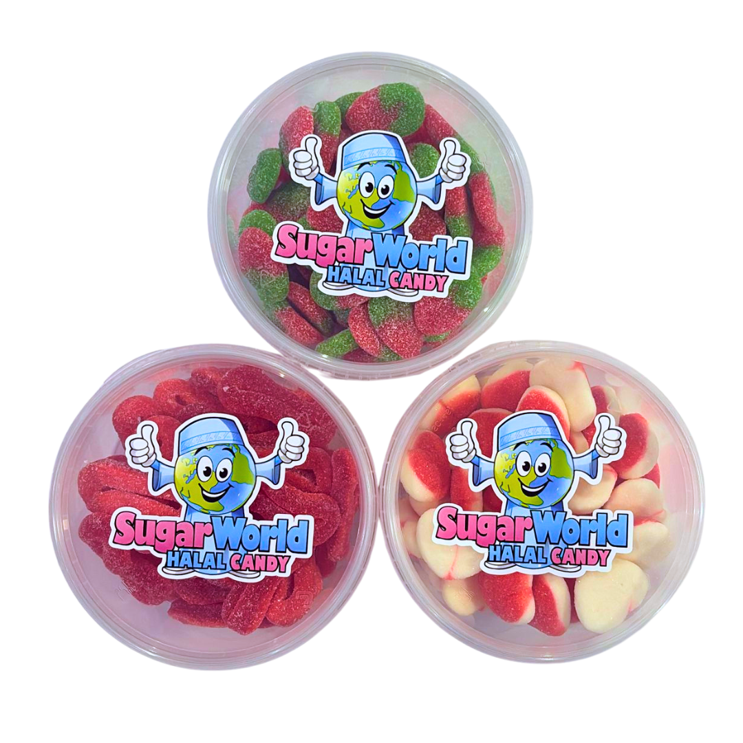 Uitprobeerbox Rood (Zoet & Zuur) (1,2 KG)